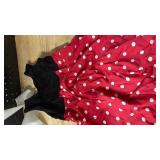 Girls Minnie Princess Dresses Mini for Girls Minnie Costume Baby Girl Dress Polka Dot Dress (Red, 5-6)