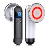 COMEBY Body Sculpting Machine - Professional Handheld Cordless Cellulite Massager - Suitable for Belly, Neck, Legs, Hip, Arms (White)