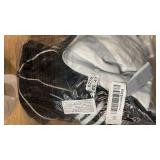 SATINIOR 6 Pcs Women Referee Costume Black and White Stripe Ref Shirt Jersey Shorts Referee Hat for Halloween Party Cosplay(XX-Large)