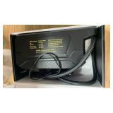 Inzeetor 150 PSI Tire Inflator Portable Air Compressor, 12V DC Auto Shutoff Air Pump with Digital Pressure Gauge and Emergency LED Light for Car Tires, Bicycle & Balloons, Black