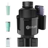 DYLEN Car Cup Holder Expander, Cup Holder Extender Adapter for Car with Expandable Base, Fits Yeti 20/26/30/46oz, Hydroflask 32/40oz, Large Water Bottles in 2.8\"-4.2\" (16-46oz)