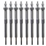 YIUIY 8PCS Glow Plugs 9G Replace 12639701 97364968 Compatible with Chevy GMC Duramax 6.6 Diesel for Silverado Sierra Savana Express 06-16 2006 2007 2008 2009 2010 2011 2012 2013 2014 2015 2016