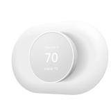 Compatible with Google Nest Thermostat 2020 Wall Plate Cover, Nest Thermostat Trim Kit, Nest Thermostat Wall Plate Cover, Nest Thermostat Accessory Easy Installation - Snow