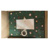 14 Pcs Extra-Large Christmas Gift Boxes with Lids, 17\"(4\"Deep) Clothes Gift Boxes Bulk with 54 Sealing Stickers 1 Roll Decorative Stickers Shirt Box for Wrapping Robe Sweater Christmas Presents