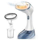 Steamer for Clothes, 1800W Fast Heat-up Clothes Steamer Handheld Garment Steamer with 3 Steam Settings, 380ml Water Tank, 9.8