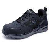 Skechers Arch Fit SR Comp Toe Black/Charcoal 14 D (M)