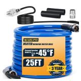25FT Heated Water Hose for RV,Heated Drinking Water Hose,Anti-freezing Temperature Down to -47Â°F, Great Rv Accessories for Campers, Livestock, Agriculture (25FT)