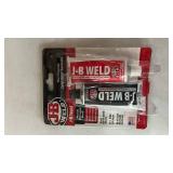 J-B Weld 8281 Professional Size Steel Reinforced Epoxy - Hardener and Steel Pack - 10 oz