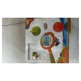 Topsolid Bathtub Basketball Hoop for Kids - Dino Style 2-in-1 Bath Toys with Strong Suction Cups & 4 No Hole Balls | Fun Shooting Game for Baby Toddler Boys & Girls Ages 1-8