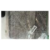 Smiry Dog Door Mat for Muddy Paws, Absorbs Moisture and Dirt, Low-Profile Entryway Mat with Non-Slip Backing, Entry Indoor Outdoor Doormat for Inside Floor (30x20 Inches, Grey, Striped)