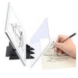 Optical Drawing Board Portable Image Drawing Board Tracing Drawing Projector Painting Board Sketching Tool with PMMA Lens for Beginners, Artists, etc - Small