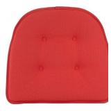 Non-Slip Chair Cushions, Assembled in USA, U-Shaped Skid-Proof Seat Pads for Dining Room, Kitchen, Office, 15"x16