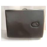 BestMassage Adjustable 2 Folding Portable Massage Table W/ Carry Case  Black - Retail: $85