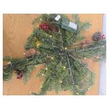 32 in. Snowy Dunhill Fir Bethlehem Star with Battery Operated LED Lights