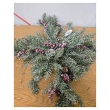 32 in. Snowy Dunhill Fir Bethlehem Star with Battery Operated LED Lights