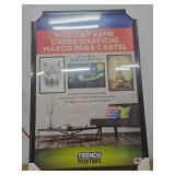 Trends International Poster Frame, 24" x 36", Black