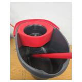 O-Cedar EasyWring Deep Clean Microfiber Spin Mop with Bucket System and 1 Extra Mop Head Refill (Missing Parts) - Retail: $59