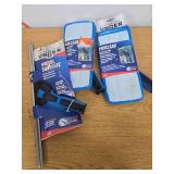 Window Cleaner  Plastic Head Pack, 2 Microfiber Heads, 1 Swivel