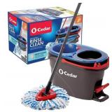 O-Cedar RinseClean Deep Clean Spin Mop  Bucket System Multi-Colored Brand New (Missing Parts)