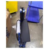 Drive Transport/WheelchairWheelchairs K1 Product Description: BlueStreak18\"D/L FlipBackArms,SwgFt,1/cs - Retail: $128