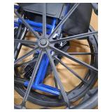 Drive Transport/WheelchairWheelchairs K1 Product Description: BlueStreak/L FlipBackArms,SwgFt,1/cs (See Details) - Retail: $128