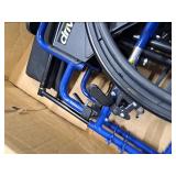 Drive Transport/WheelchairWheelchairs K1 Product Description: BlueStreak/L FlipBackArms,SwgFt,1/cs (See Details) - Retail: $128