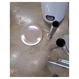 Hampton Bay 48K BTU Stainless Steel Patio Heater (See Details) - Retail: $159