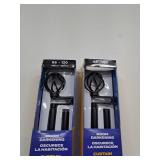 Sun Zero Cage 3/4 Decorative Blackout Curtain Rod  66-120   Oil Rubbed Bronze 2 Pack - Retail: $90