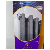 Sun Zero Cage 3/4 Decorative Blackout Curtain Rod  66-120   Oil Rubbed Bronze 2 Pack - Retail: $90