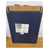 Kate and LaurelSkylan 22.00 in. W x 28 in. H Navy Blue Rectangle Glam Framed Decorative Wall Mirror - Retail: $179