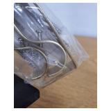 EXCLUSIVE HOME Topper 1 Curtain Rod and Coordinating Finial Set  Gold  Adjustable 36 -72 -