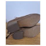 Journee Womens Livvy Back Heel Zip Stacked Heel Booties, Widths Available Size 8 - Retail: $60