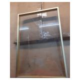 Gold frame with glass 12x18