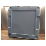 VEVOR Mahjong Table, 4 Player Folding Domino Table with Wear-Resistant Green Tabletop, Portable Square Card Table with 4 Cup Holders & 4 Chip Trays for Mahjong Poker Puzzles, 35.4 x 35.4-inch - Retail