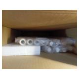 Turn-N-Tube 43.25 in. Tall White/White Wood 4-Shelf Etagere Bookcases (See Pic#3)