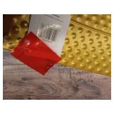 Glitzhome Gold Hammered Metal Tree Collar Tree Base Cover Decorative Christmas Tree Ring for Christmas Decoration, 22" D - Retail: $55