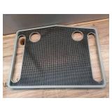 Jobar International North American Health + Wellness Walker Tray With Non-Slip Grip Mat