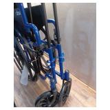 Drive Medical Blue Streak Wheelchair - 20 Seat, (Missing Foot Support) - Retail: $128
