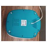 Homedics Bubble Mate Heated Foot Spa Bubble Foot Massager with Raised Massage nodes and Removable Pumice Stone - Retail: $138