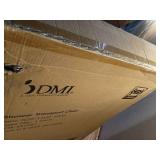 DMI Rolling Shower Chair  Commode  Transport Chair  FSA Eligible  Rolling Bathroom Wheelchair for Handicap  Elderly  Injured or Disabled  Rear Locking Wheels  250 lb. Weight Capacity  White - Retail: 