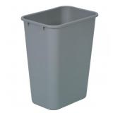 Standard Wastebasket, Silver