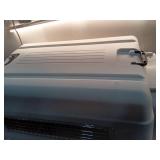 SportPet Designs Plastic Kennels Rolling Plastic Wire Door Travel Dog Crate, XXL - Retail: $195