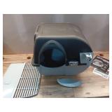 Omega Paw Elite Self-Cleaning Litter Box, Black