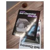 Omega Paw Elite Self-Cleaning Litter Box, Black