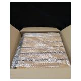 Idzo 2-Pack 12 Inch Acacia Wood Rolling Square Plant Caddy for Plant Pots, Heavy Duty Plant Stand with 360° Lockable Wheels, 264 lbs Capacity Caddy for Indoor and Outdoor Use, Natural Wood