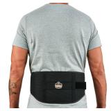 Ergodyne ProFlex 1500 Weight Lifters Style Back Support Belt, Medium, Black
