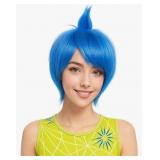 Blue Anime Style Cosplay Wig