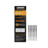 Freeman 18-Gauge 1-1/4" Glue Collated Galvanized Brad Nails 1,000 Count For Trim, Moulding, and Baseboards Compatible with 18 GA Brad Nailers