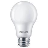 PHILIPS LED 40W A19 4-Pack Basic Soft White (2700K) 450 Lumen (6.5W = 40W) Frosted Flicker-Free Light Bulbs