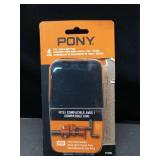 Pony Jorgensen 7456 Cushion Clamp Pads (4-Pack), Black